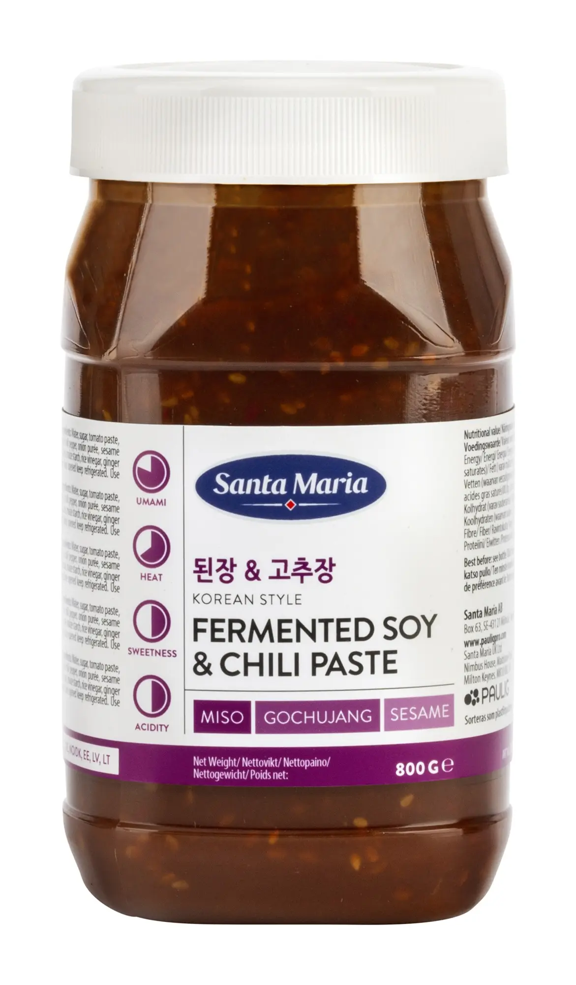 Fermenteret Soya & Chili pasta