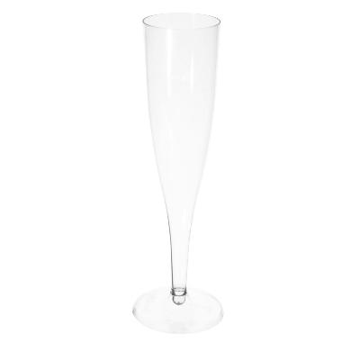 Champagneglas 10 cl plast fod