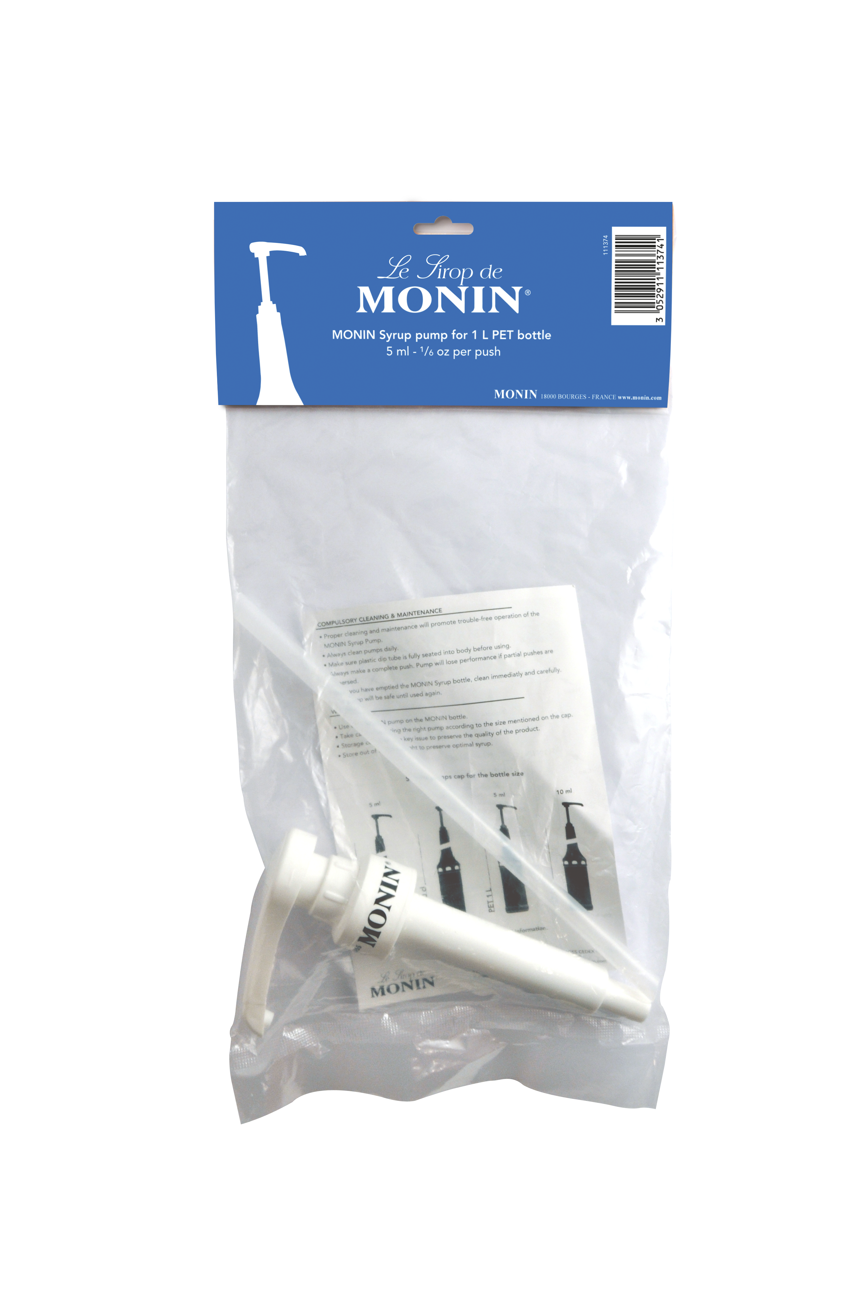 Pumpe til Monin sirup pet 5ml