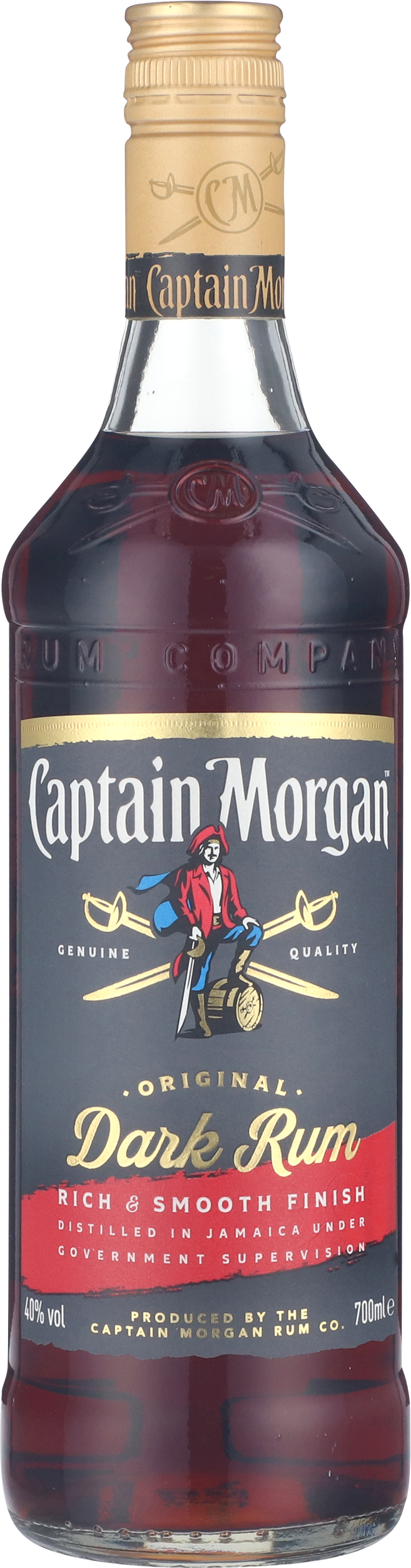 Rom Captain Morgan Black 40%