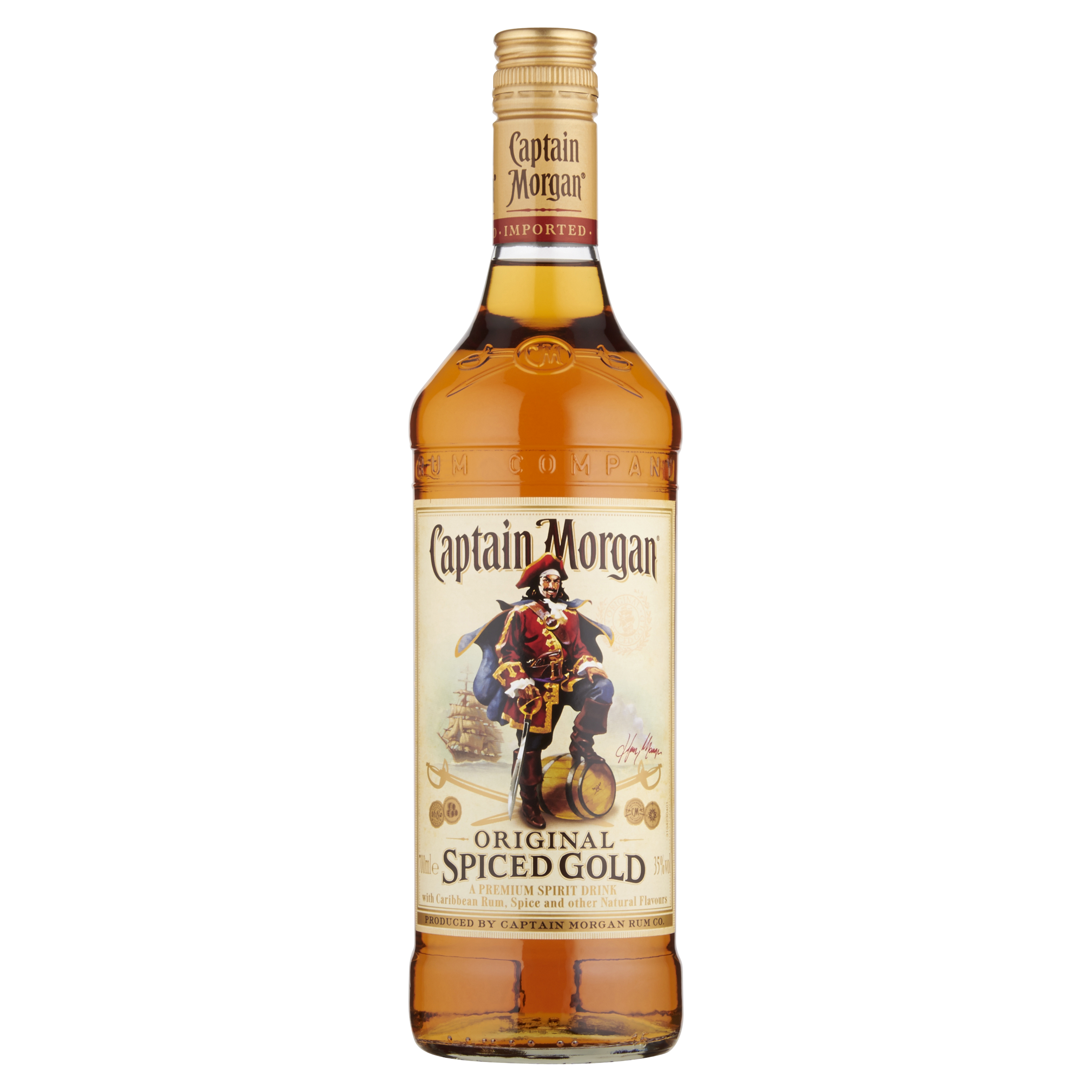 Rom Captain Morgan Spiced 35%