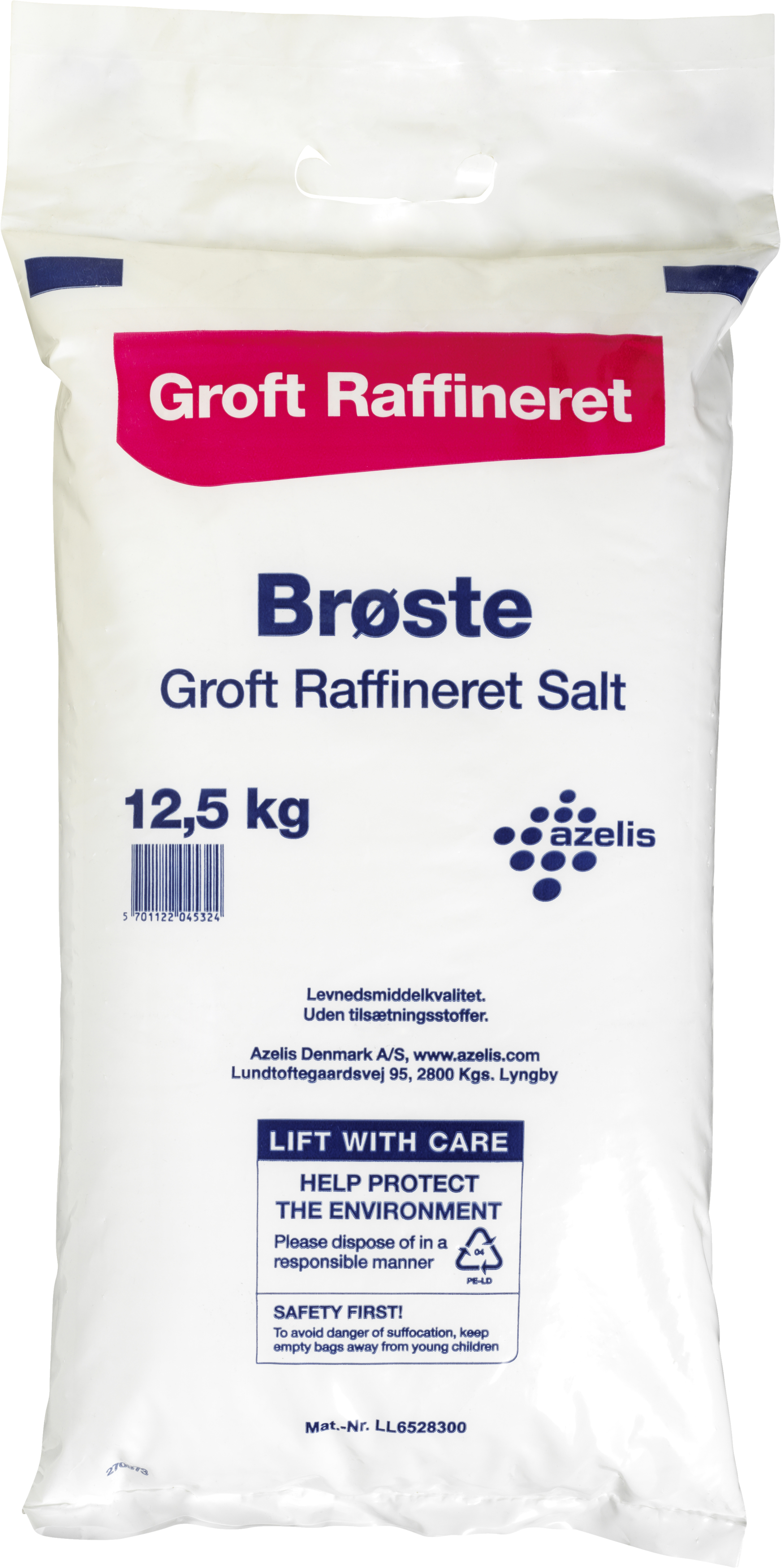 Salt groft raffineret