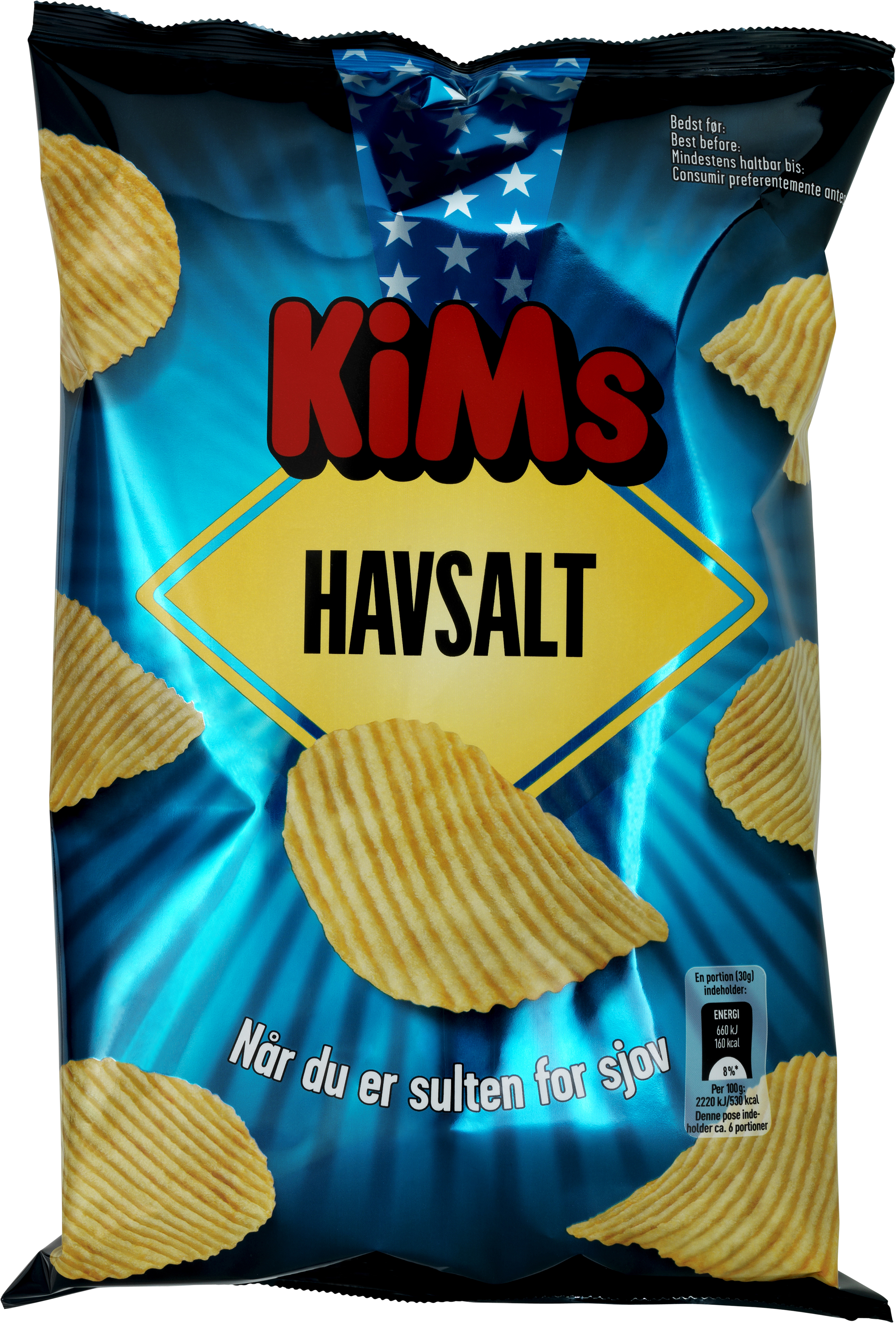 Chips Bølge m/Havsalt KiMs