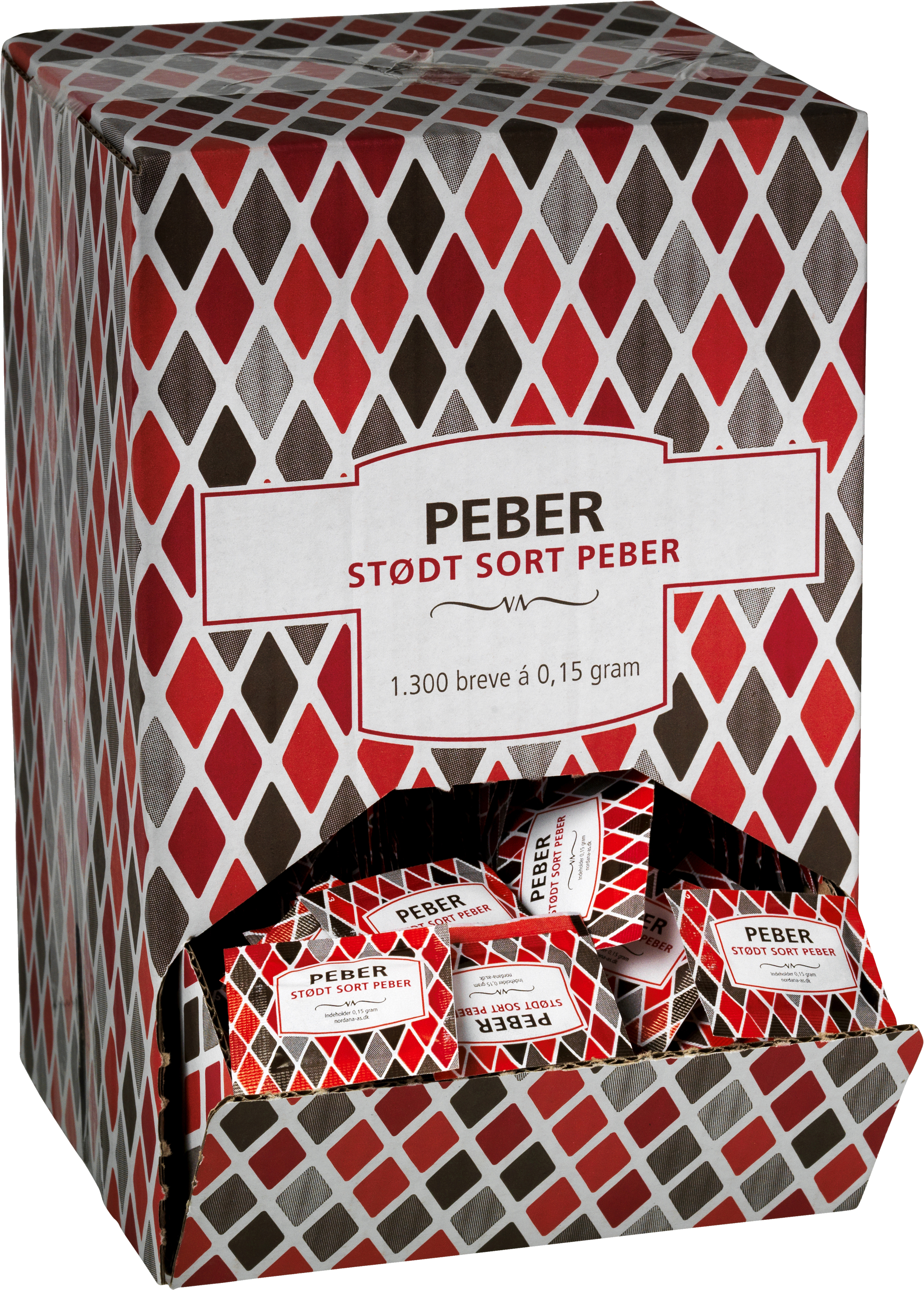 Peber sort portionspakning 0,15 g