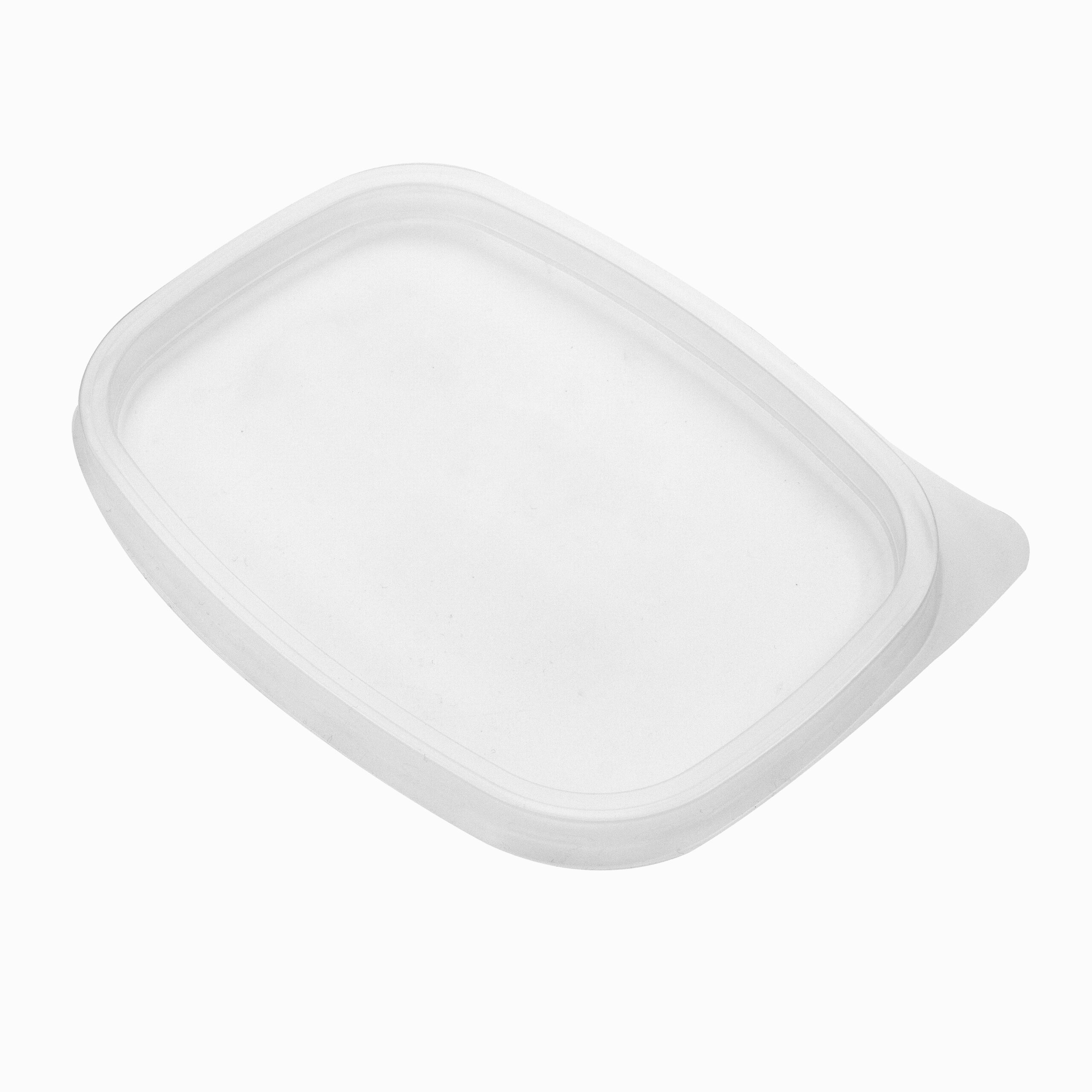 Plastiklåg t/500-750 ml bægre 108x143mm