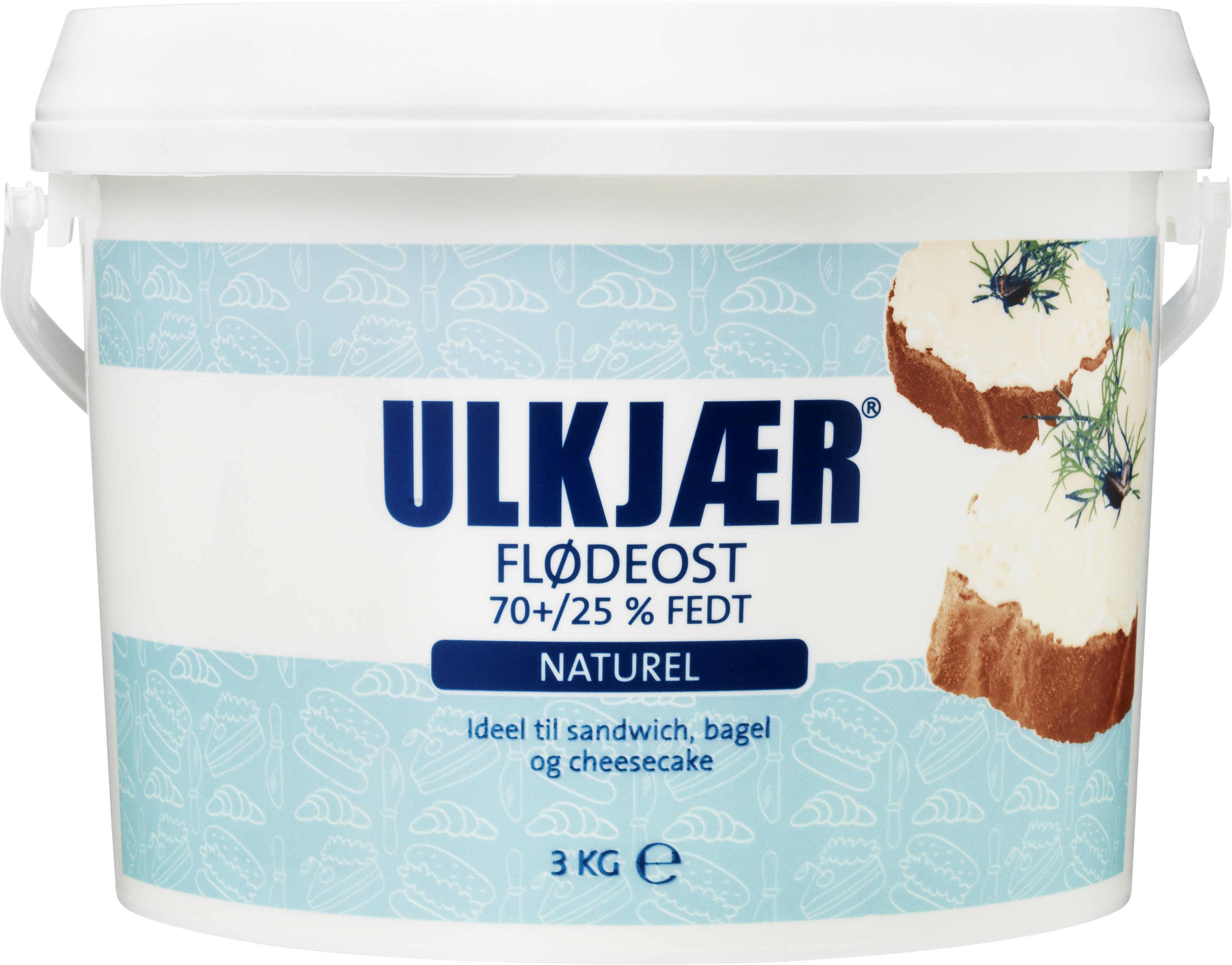 Flødeost Ulkjær 70+ / 25%