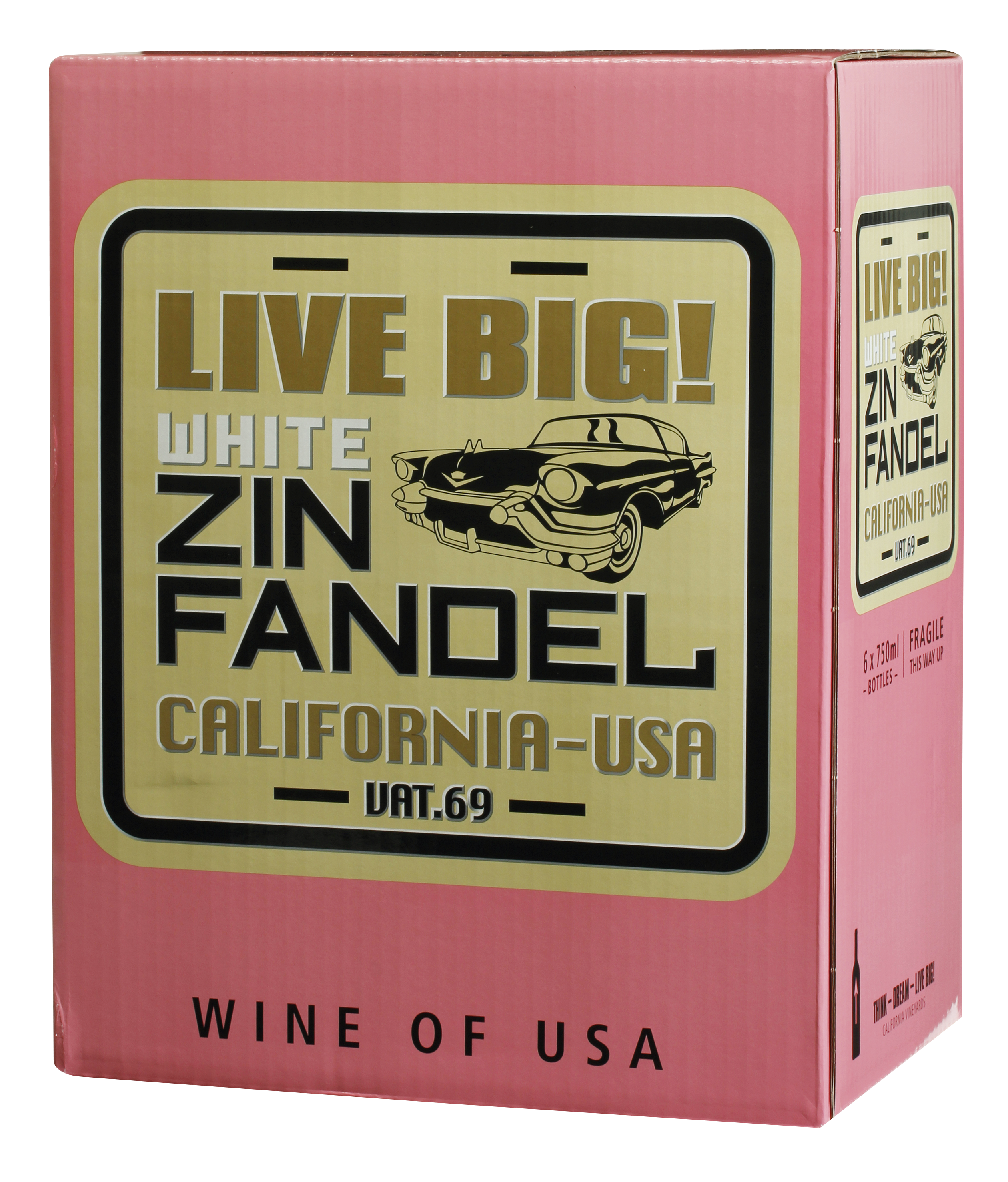 Rosévin Live Big Zinfandel 11.5% – USA