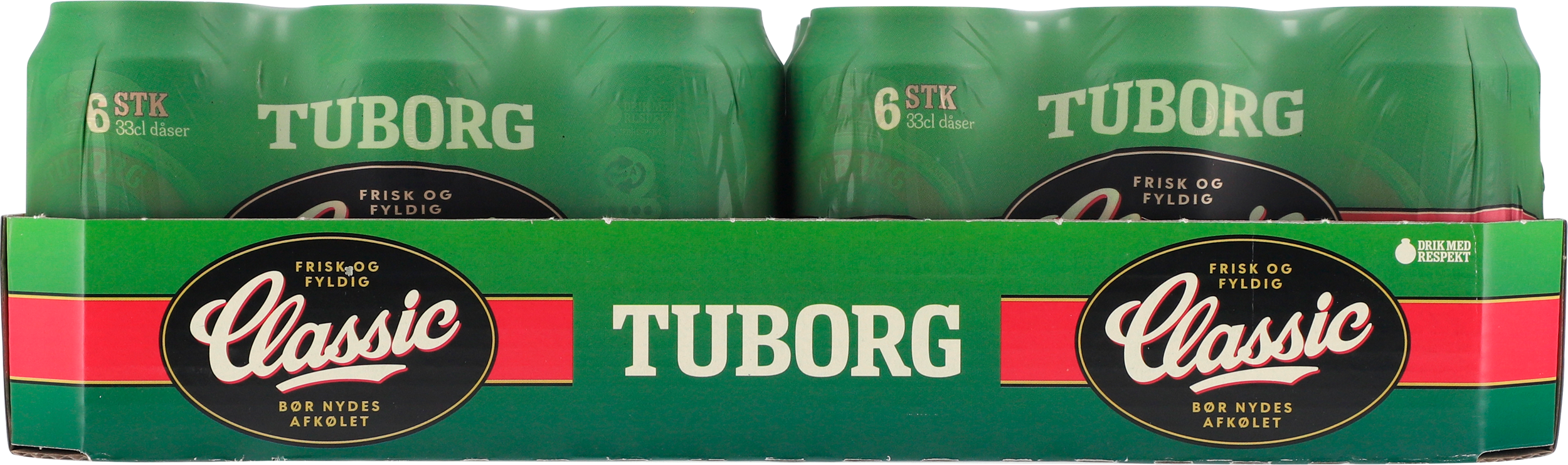 Øl Tuborg Classic 4,6% dåse