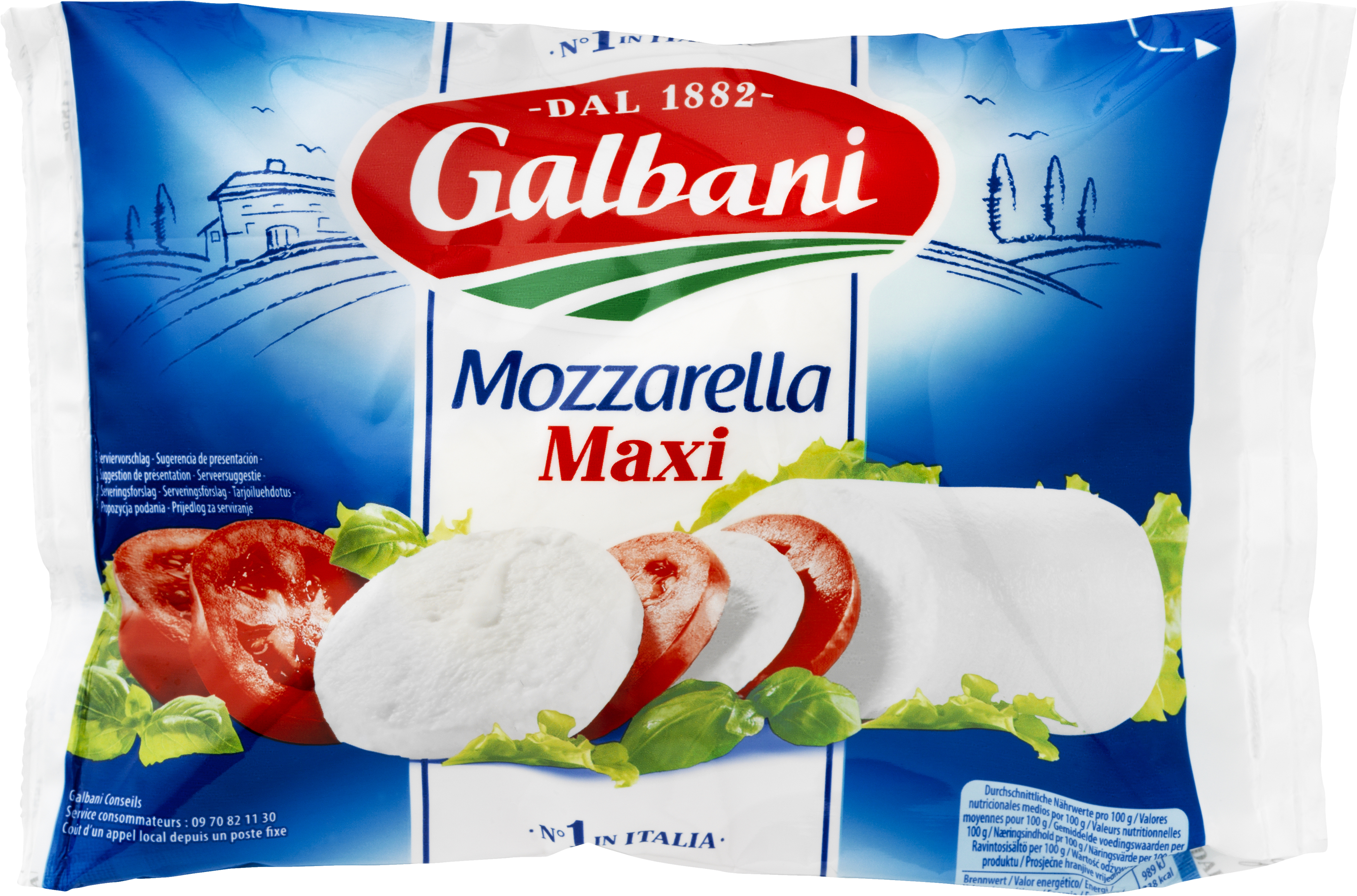 Mozzarella Galbani maxi