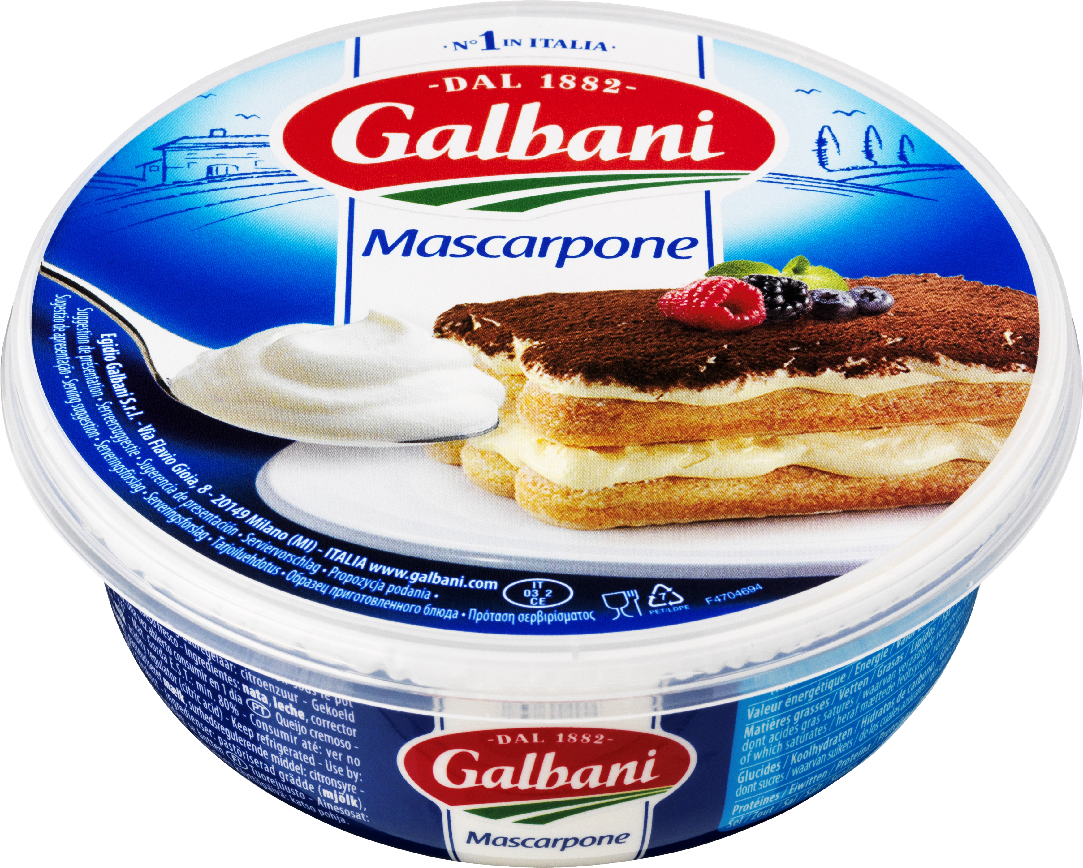 Mascarpone Galbani 80+