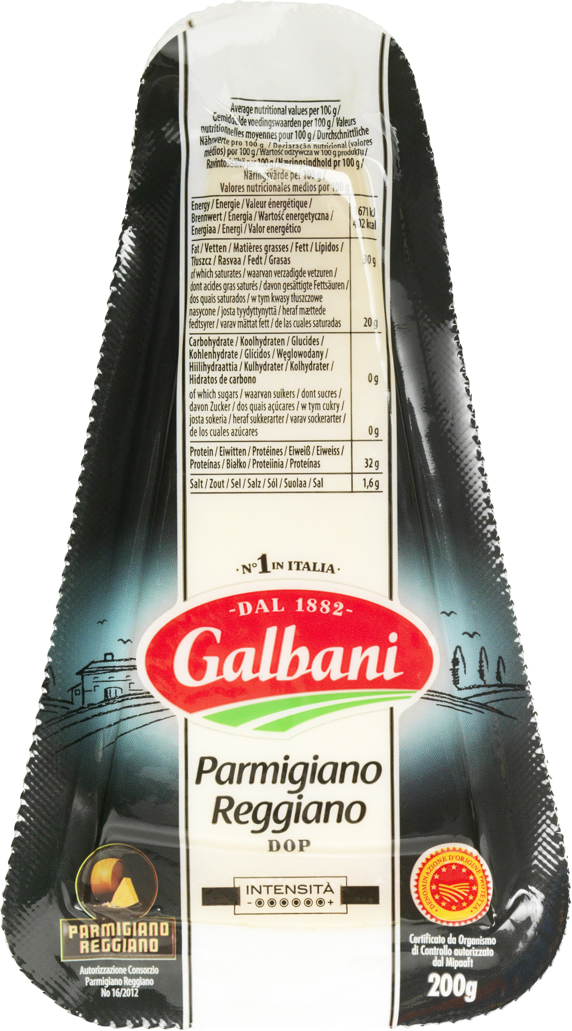 Parmesan Reggiano 32+ 200gr