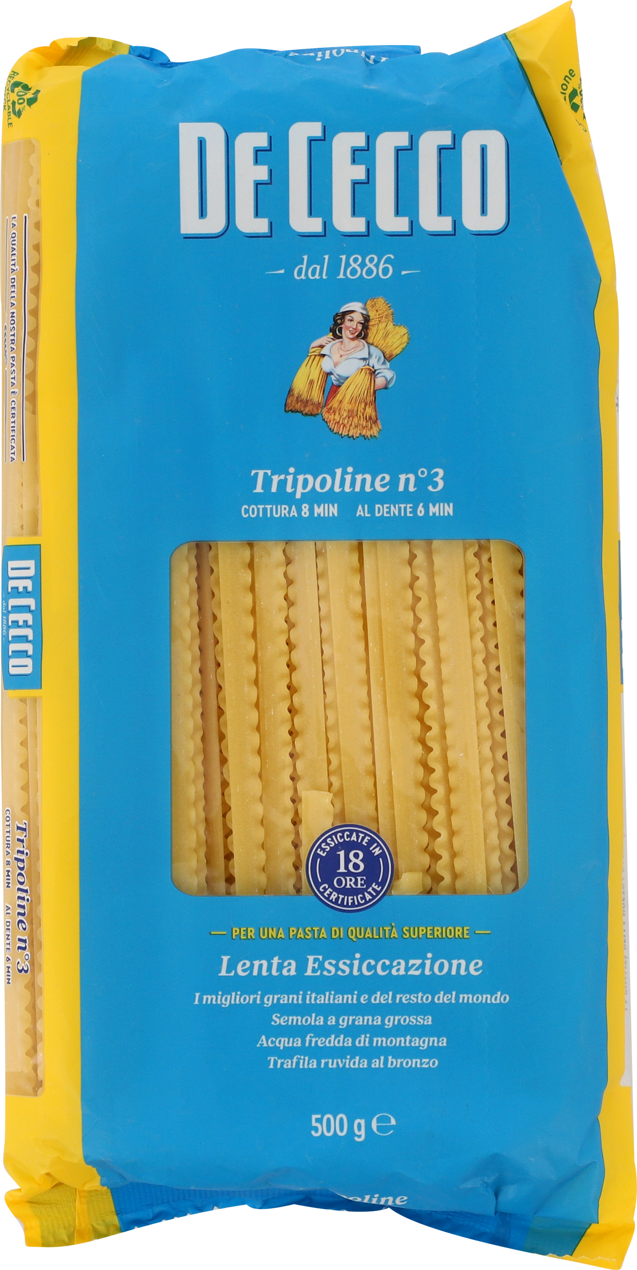 Pasta Tripoline De Cecco no.3