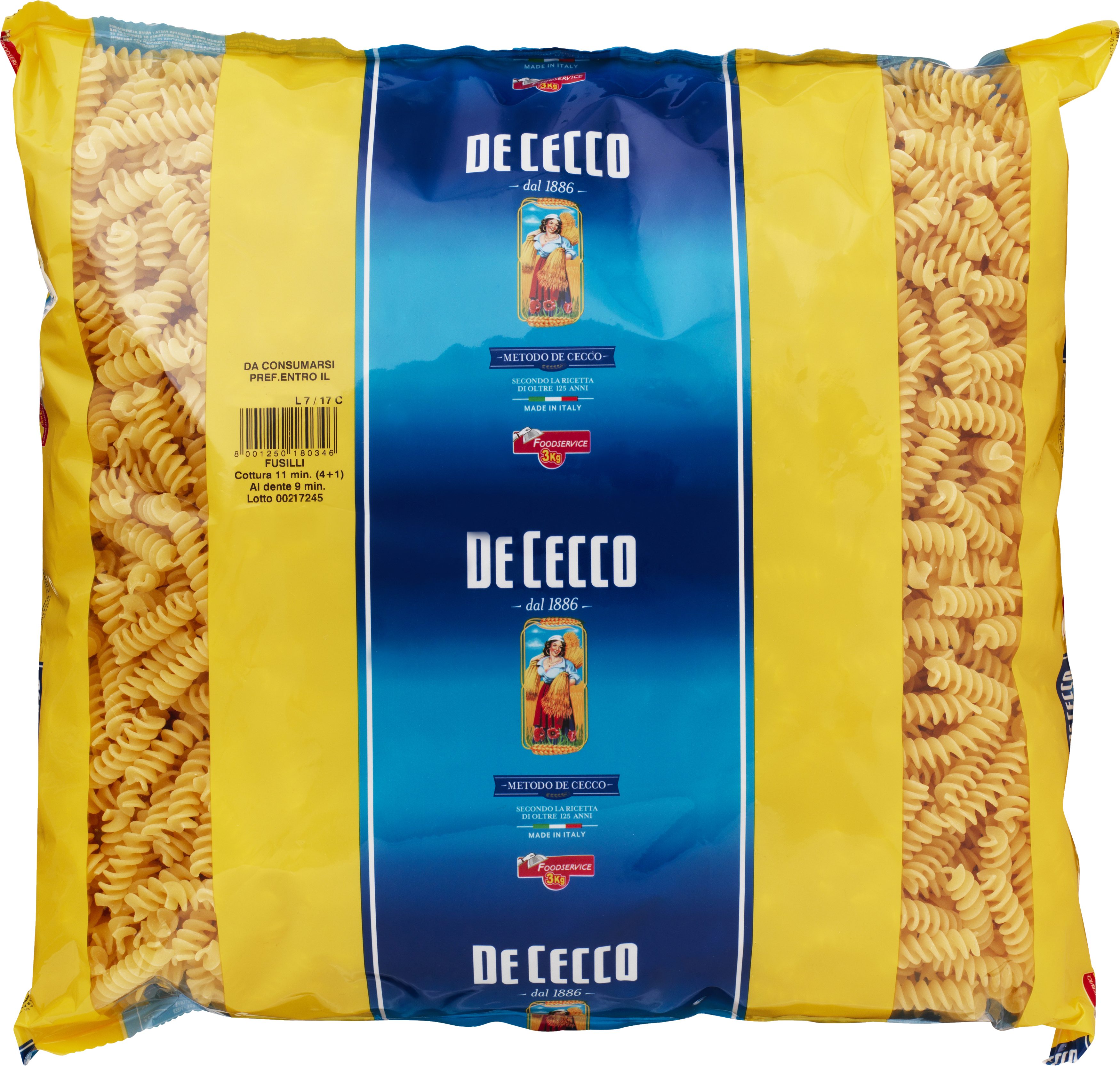 Pasta Skruer De Cecco no.34