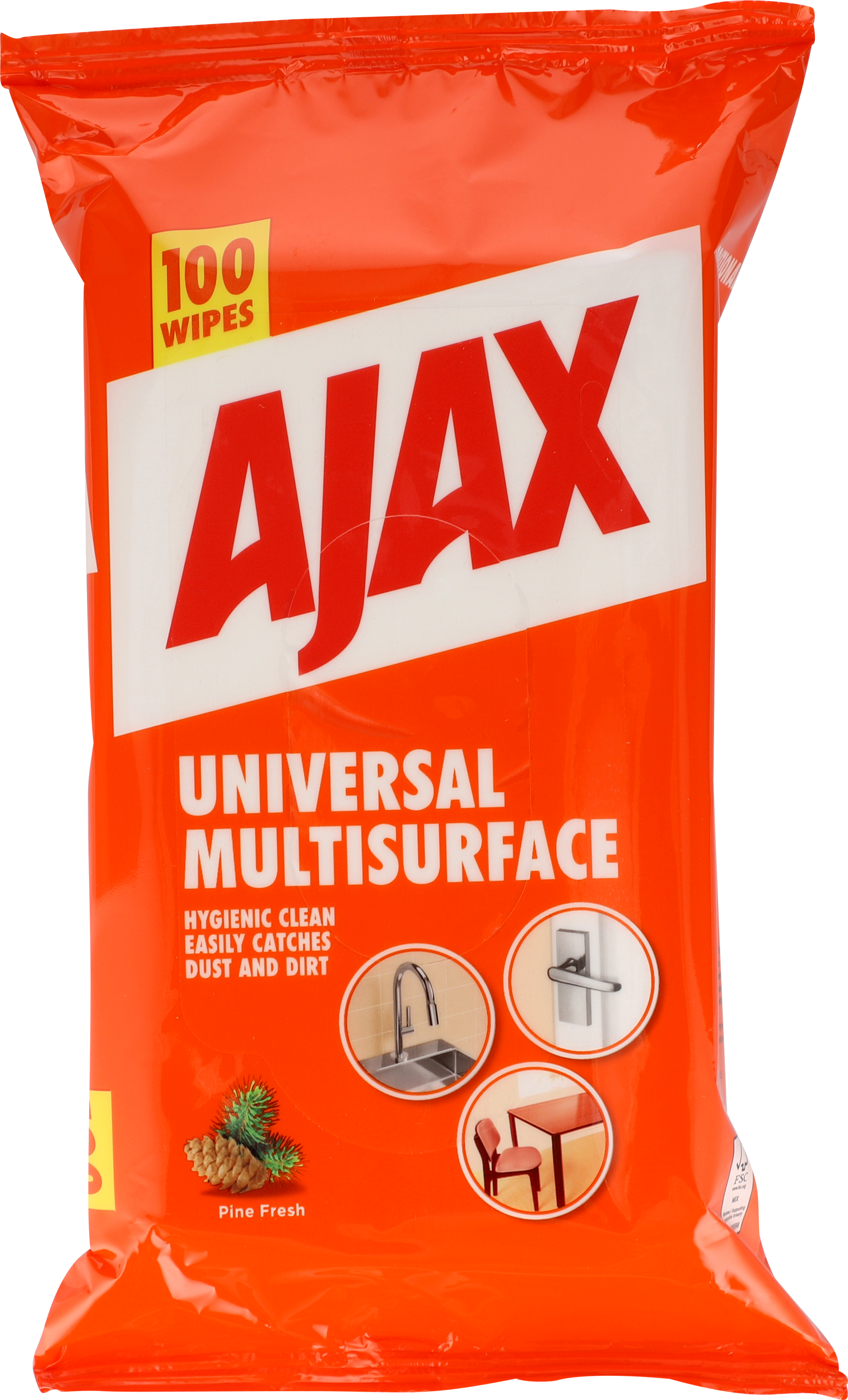 Servietter rengøring Wipes Ajax