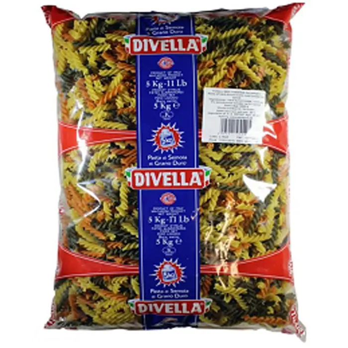 Pasta skruer 3-farvet Divella