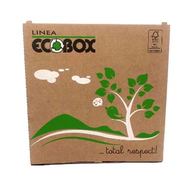 Pizzakarton ecobox 29x29x3cm FLUORFRI