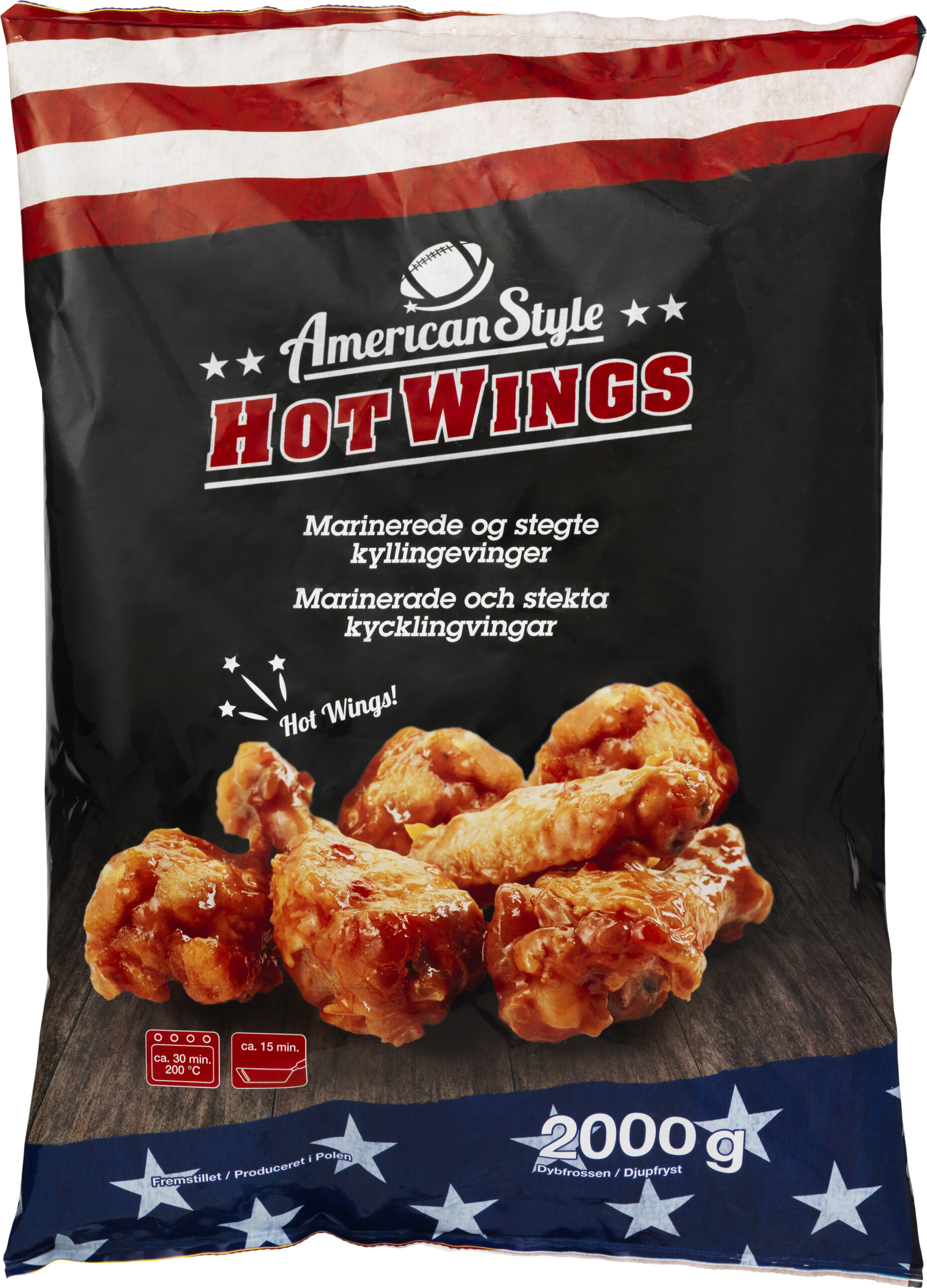 Hot wings Southern Fried American Style