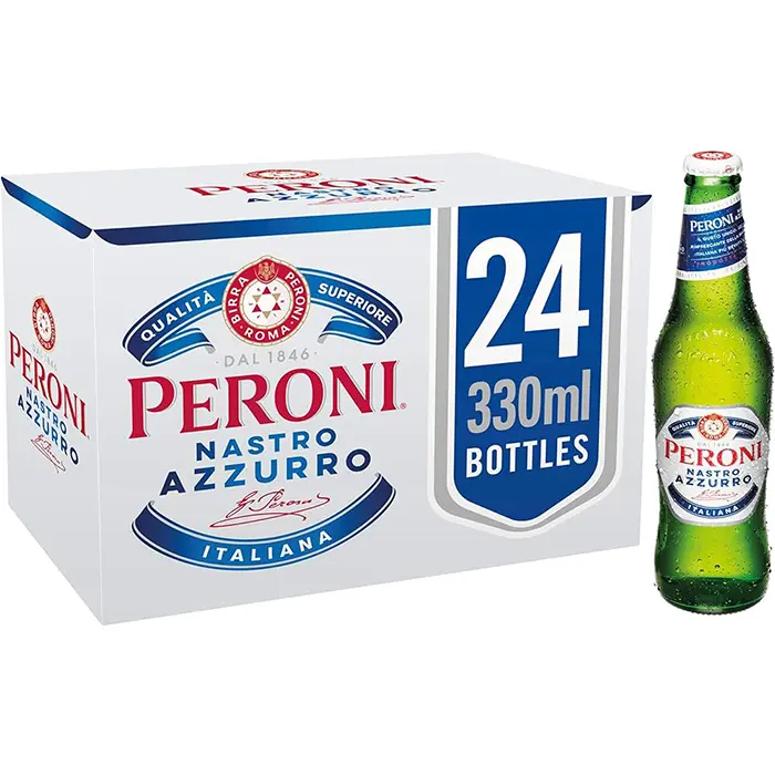 Øl Peroni Nastro Azzurro 5,1% – Italien