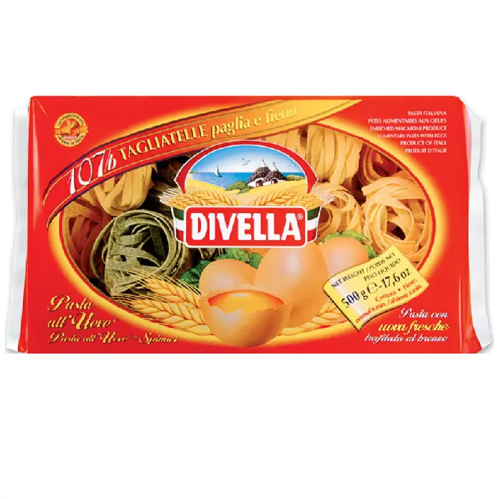 Pasta Tagliatelle m/ æg og spinat