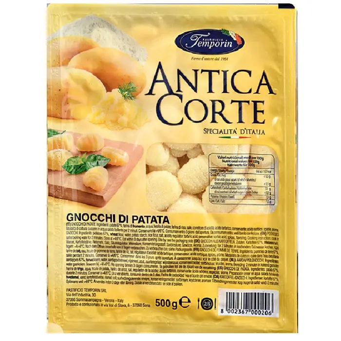 Pasta Gnocchi kartoffel frisk