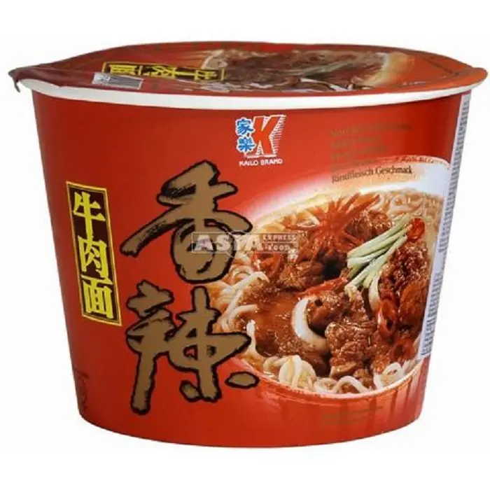 Nudler instant spicy beef bowl