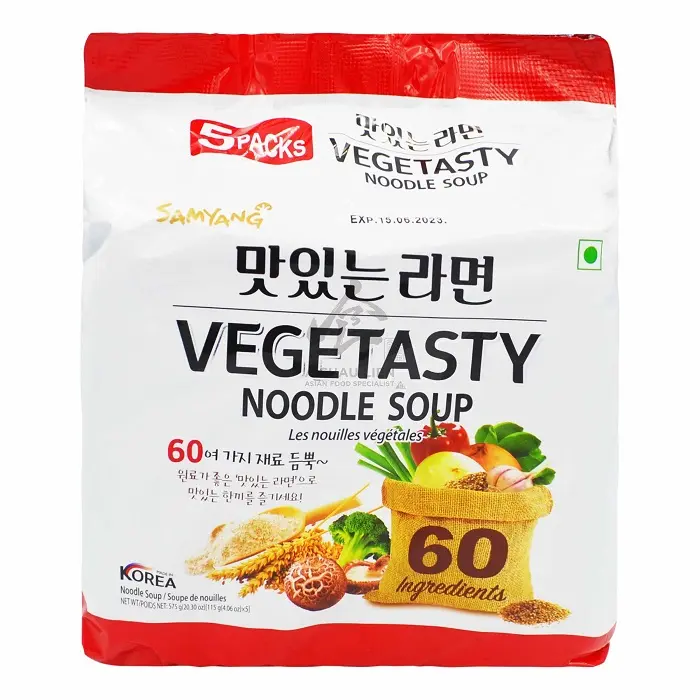 Nudler ramen vegetasty Samyang Halal