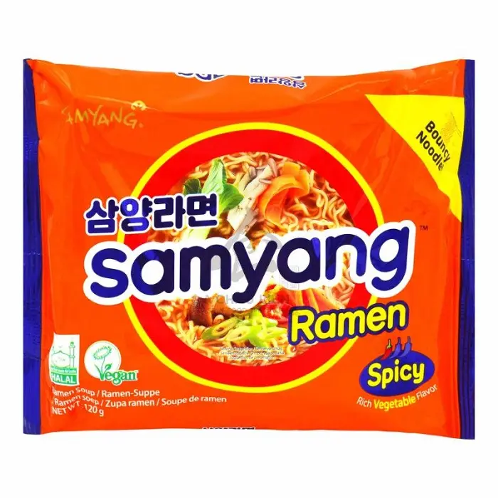 Nudler ramen spicy Samyang Halal