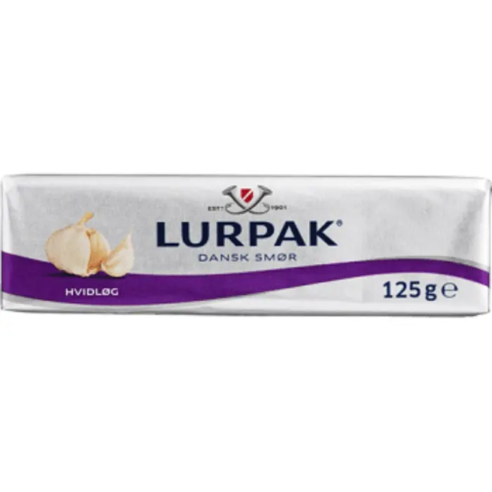 Hvidløgssmør Lurpak