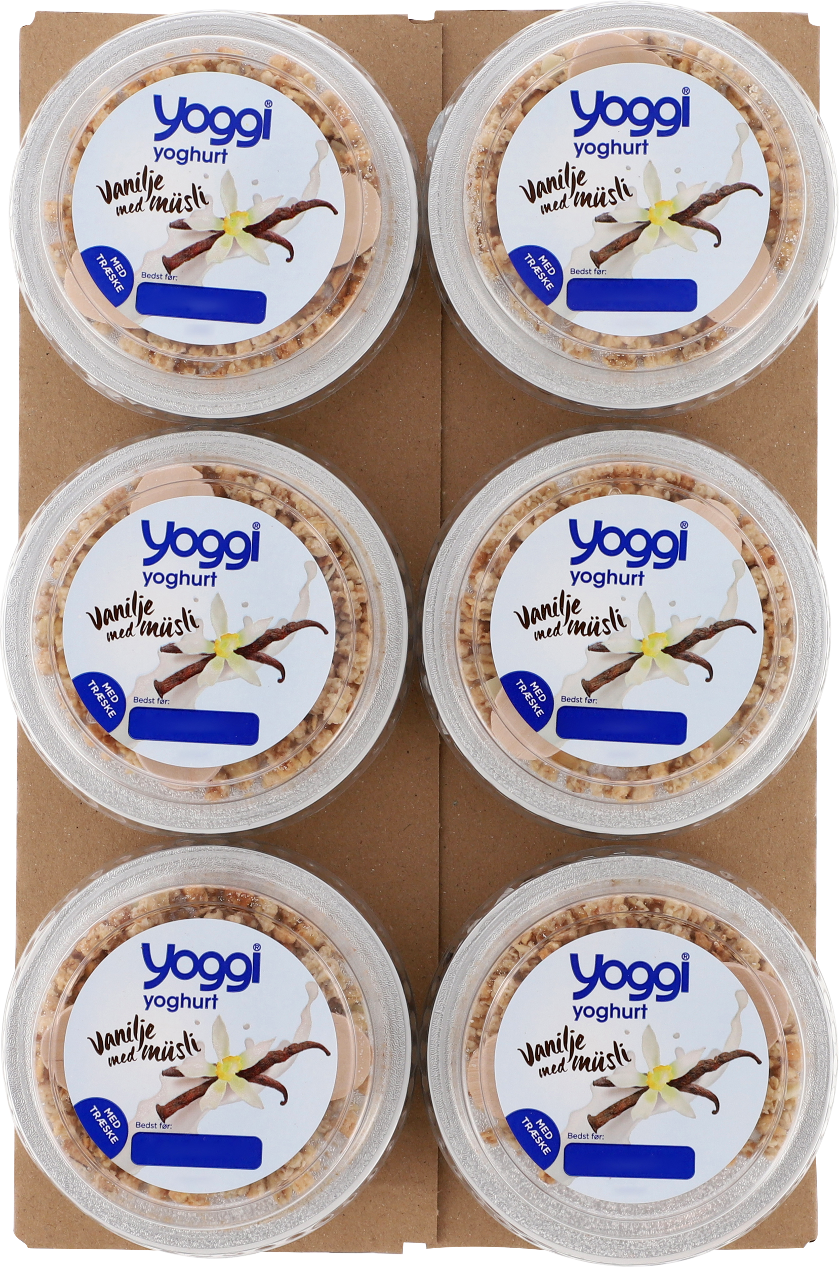 Yoghurt Yoggi vanilje m/top