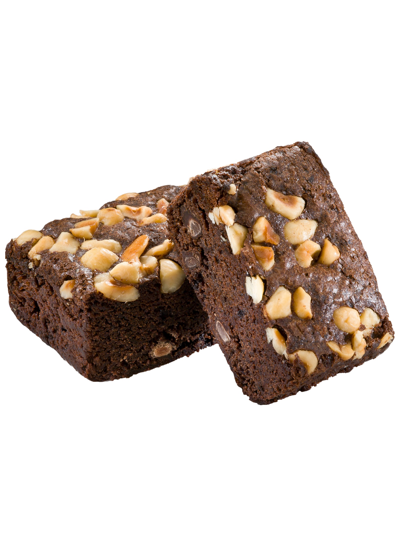 Brownie m/hasselnødder single pakket