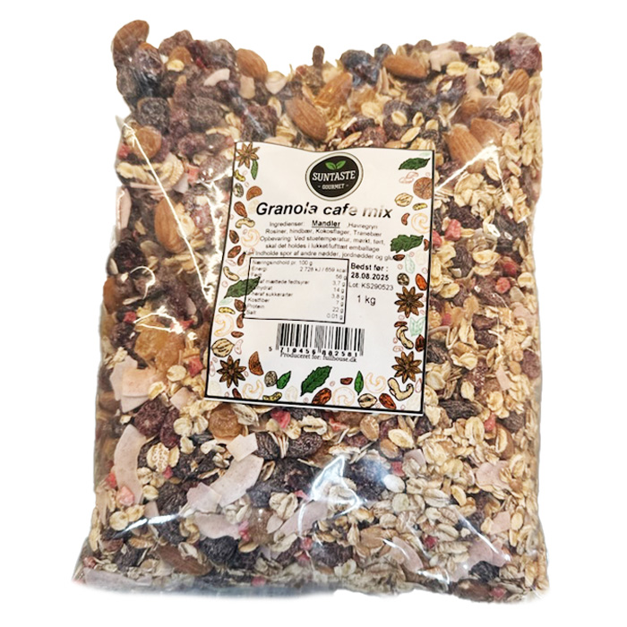 Granola Luksus Cafe Mix m/mandler