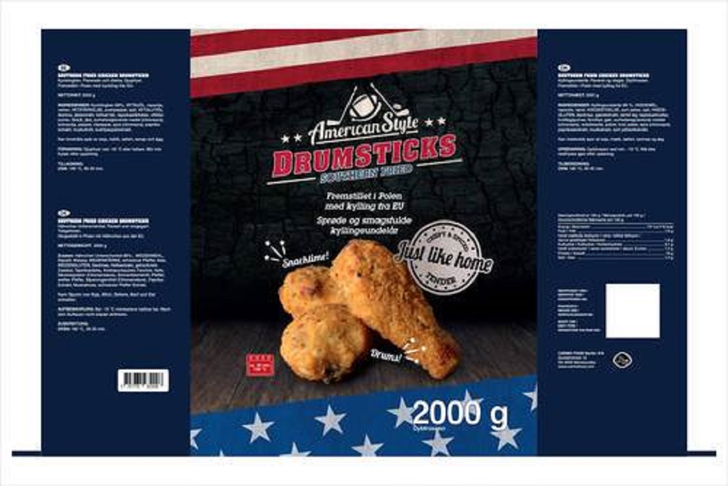 Drumsticks southern fried American Style