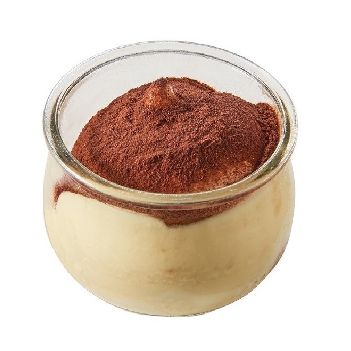 Tiramisu i portions glas