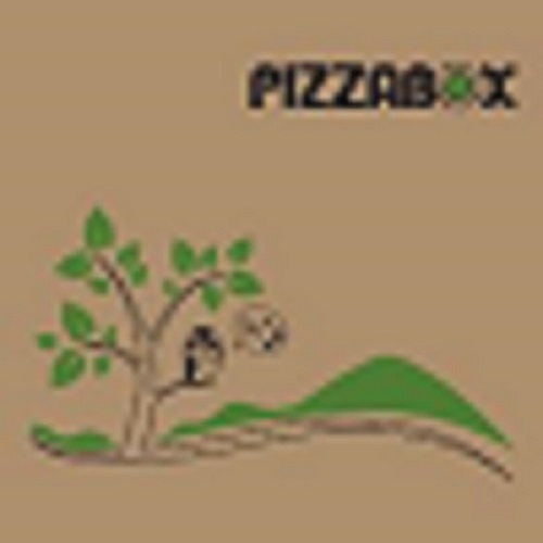 Pizzakarton ecobox 40x40x4cm FLUORFRI