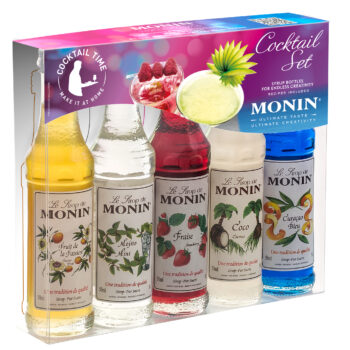 Monin Cocktail set sirup – 5 Slags
