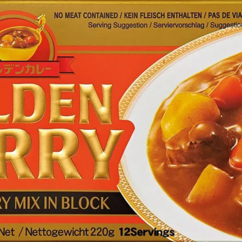 Karry mix mild i blok Golden S&B