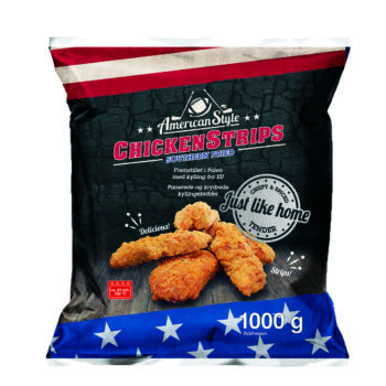 Chicken strips southern fried American