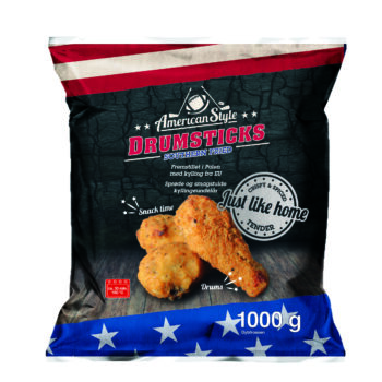 Drumsticks southern fried American Style