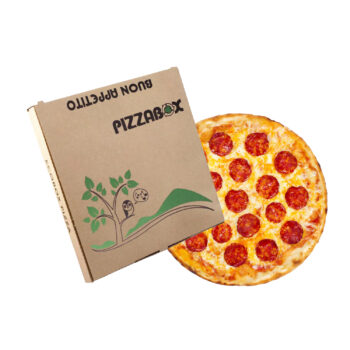 Pizzakarton ecobox 32x32x3cm FLUORFRI