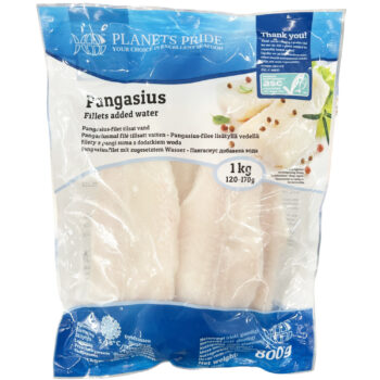 Pangasius filet uden skind