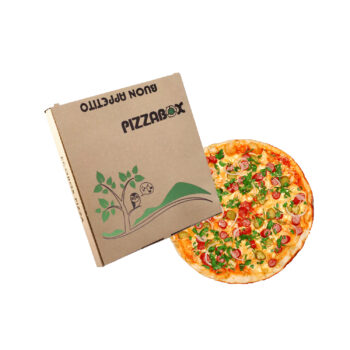 Pizzakarton ecobox 30x30x3cm FLUORFRI