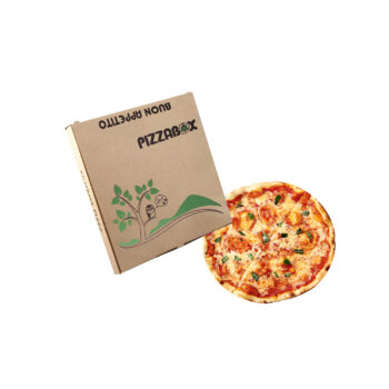 Pizzakarton ecobox 26x26x3cm FLUORFRI