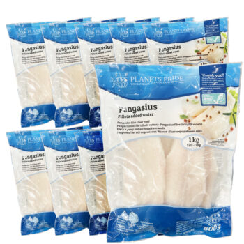 Pangasius filet uden skind