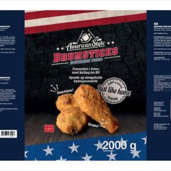 Drumsticks southern fried American Style