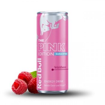 Red Bull sugar free Pink edition Hindbær