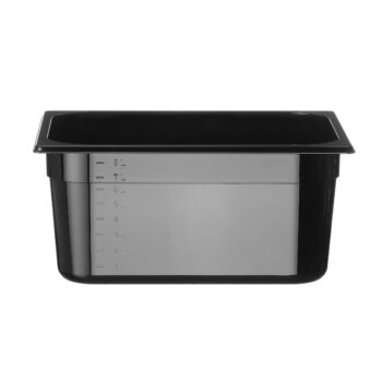Kantine Sort 1/2 GN H.15cm polycarbonat