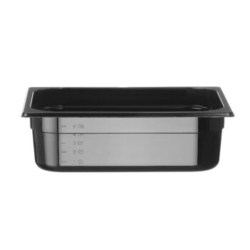 Kantine Sort 1/2 GN H.10cm polycarbonat