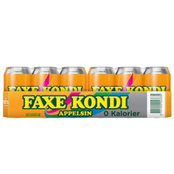 Faxe Kondi appelsin 0 Kalorier dåse
