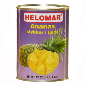Ananas i stykker