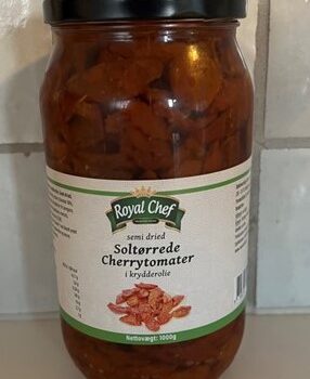 Tomater cherry soltørret m/krydderier